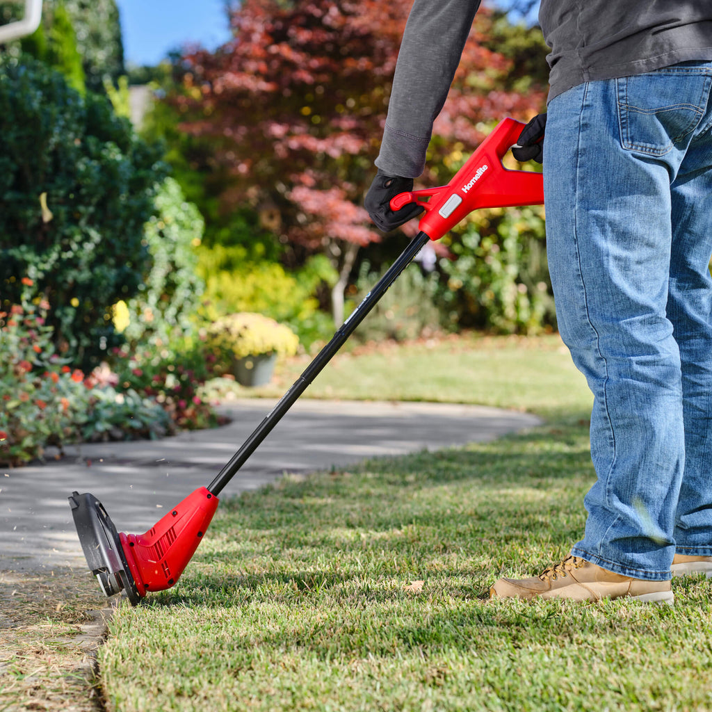 Back to String Trimmers 12V 10” String Trimmer/Edger - in use 2
