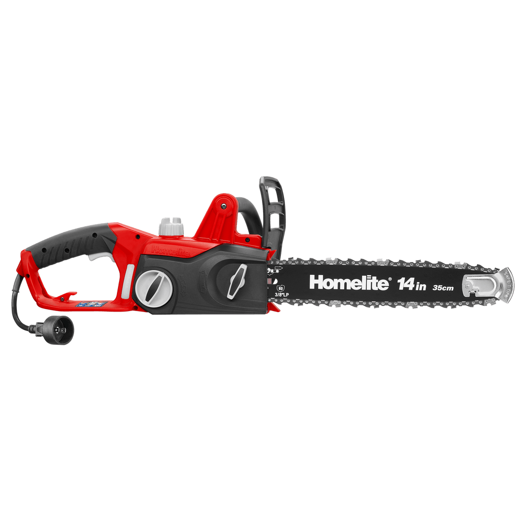Homelite 14" Electric Chainsaw side view