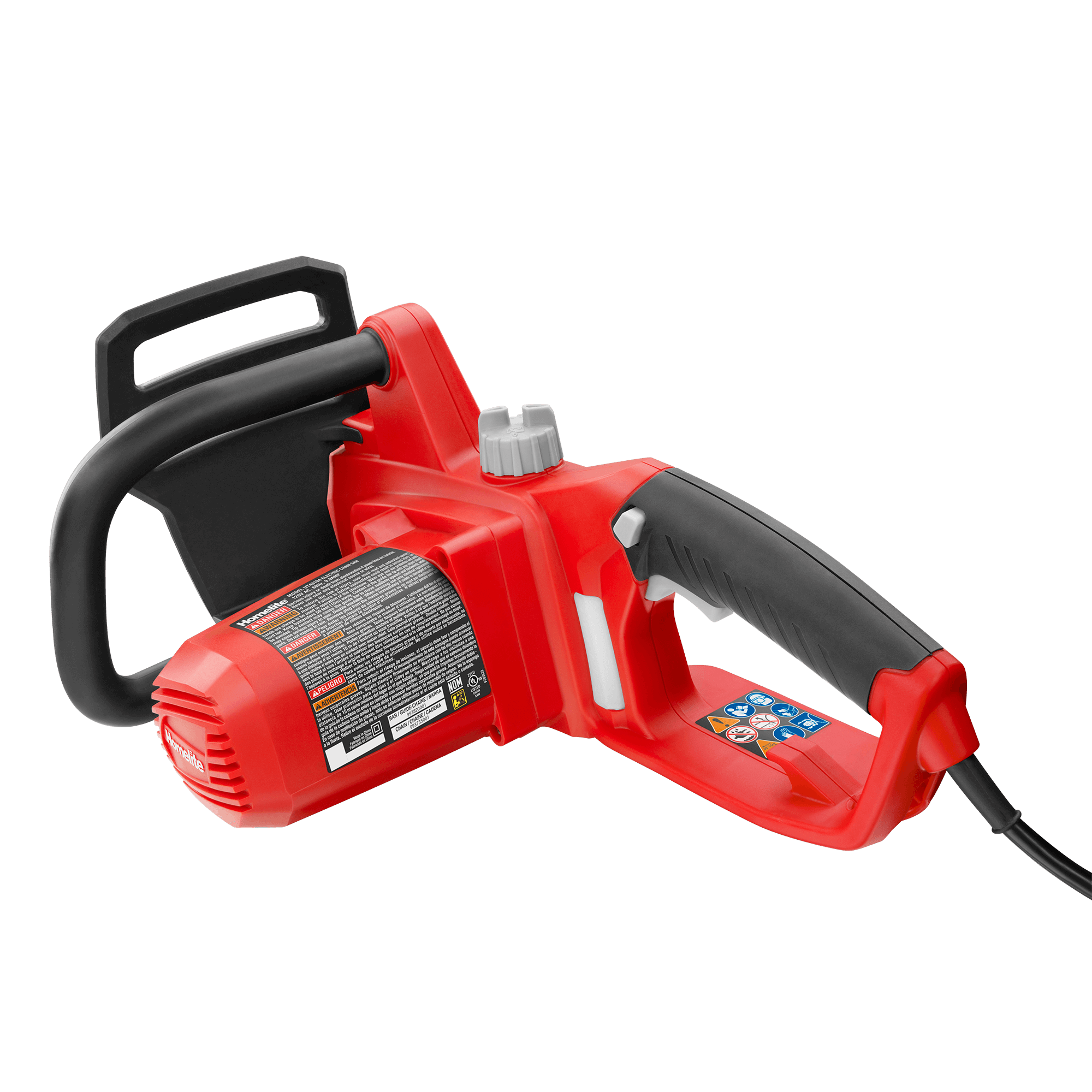 Homelite 14" Electric Chainsaw back